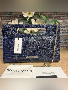 NWT Brahmin Ravina Royal Blue purse